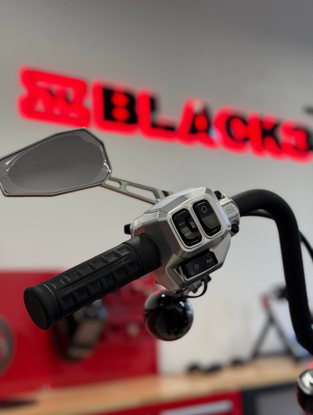Black3 CNC Billet Switch Housing