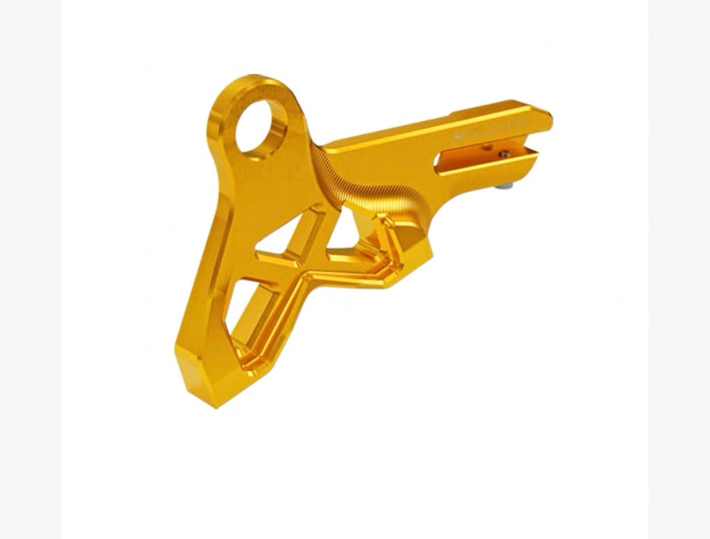 rear radial caliper mount for Harley-Davidson Softail, side profile