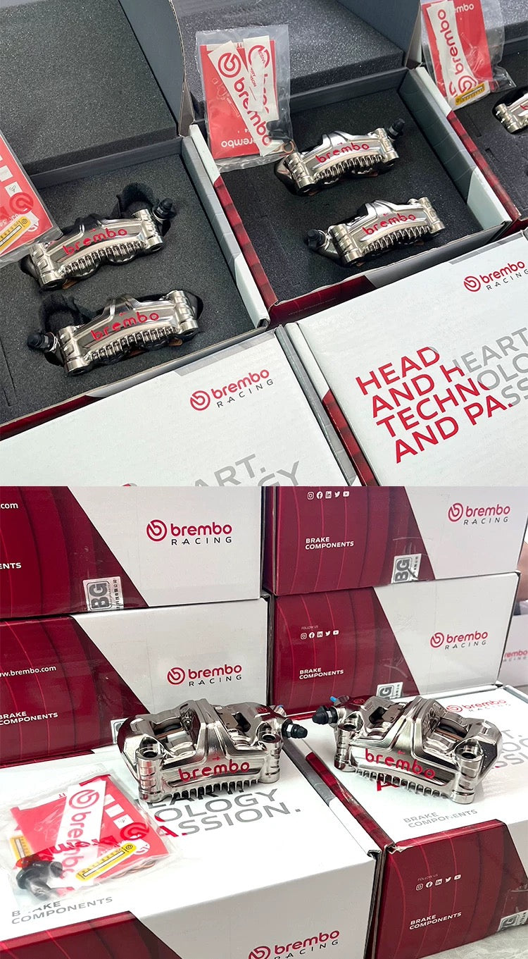 Brembo GP4-MS Monoblock 108mm/100mm Front Brake Caliper/ Caliper Set