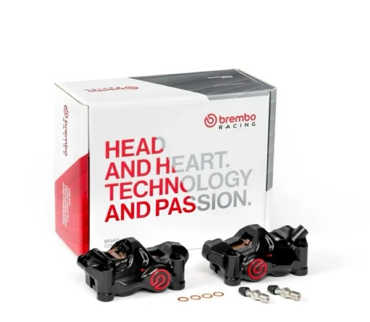 Brembo 484 Cafe Monoblock 108mm / 100mm Billet Front Brake Caliper / Caliper Set