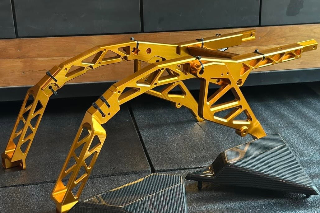 performance touring subframe tail for Harley-Davidson, product front view