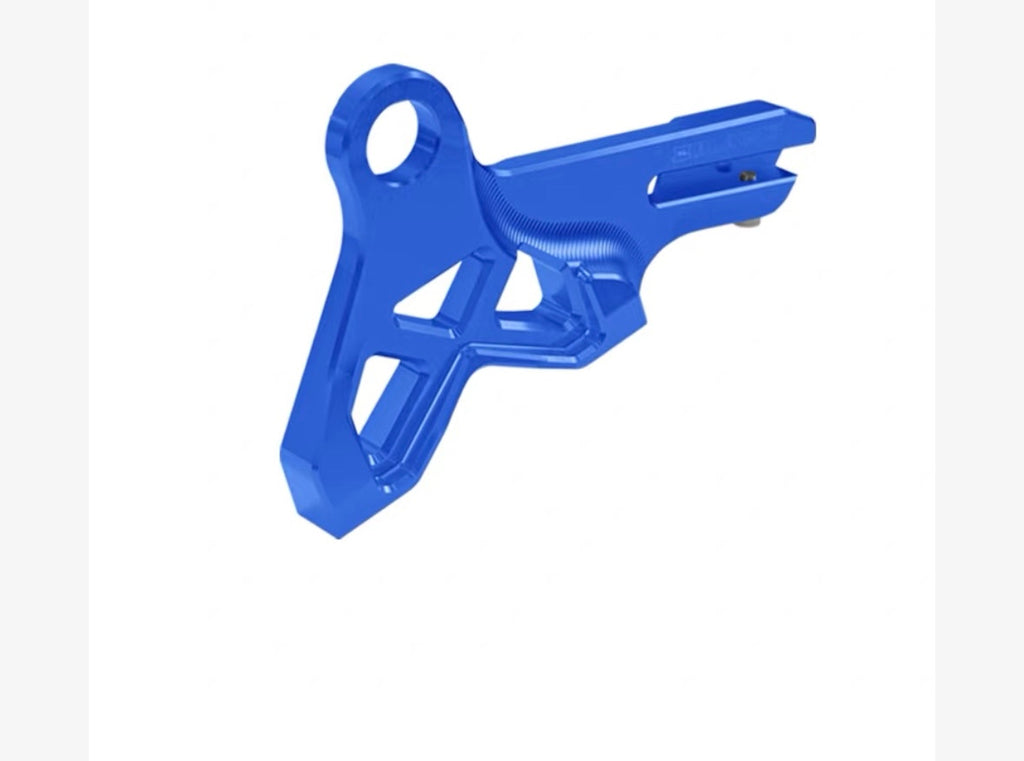 rear radial caliper mount for Harley-Davidson Softail, close-up