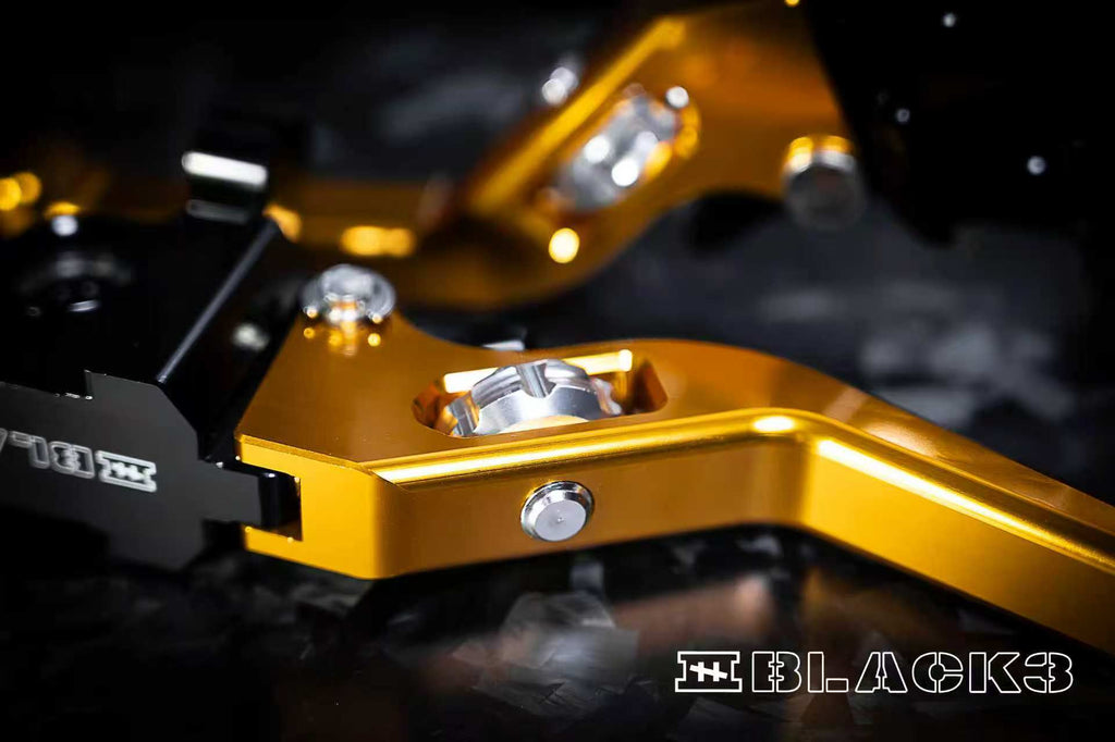 Black3 Adjustable Three-Finger Racing Lever