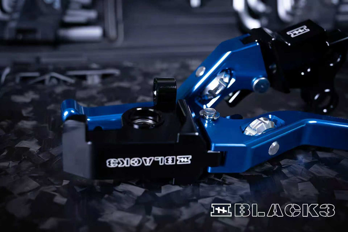 Black3 Adjustable Three-Finger Racing Lever