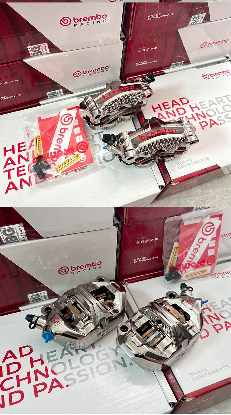 Brembo GP4-MS Monoblock 108mm/100mm Front Brake Caliper/ Caliper Set