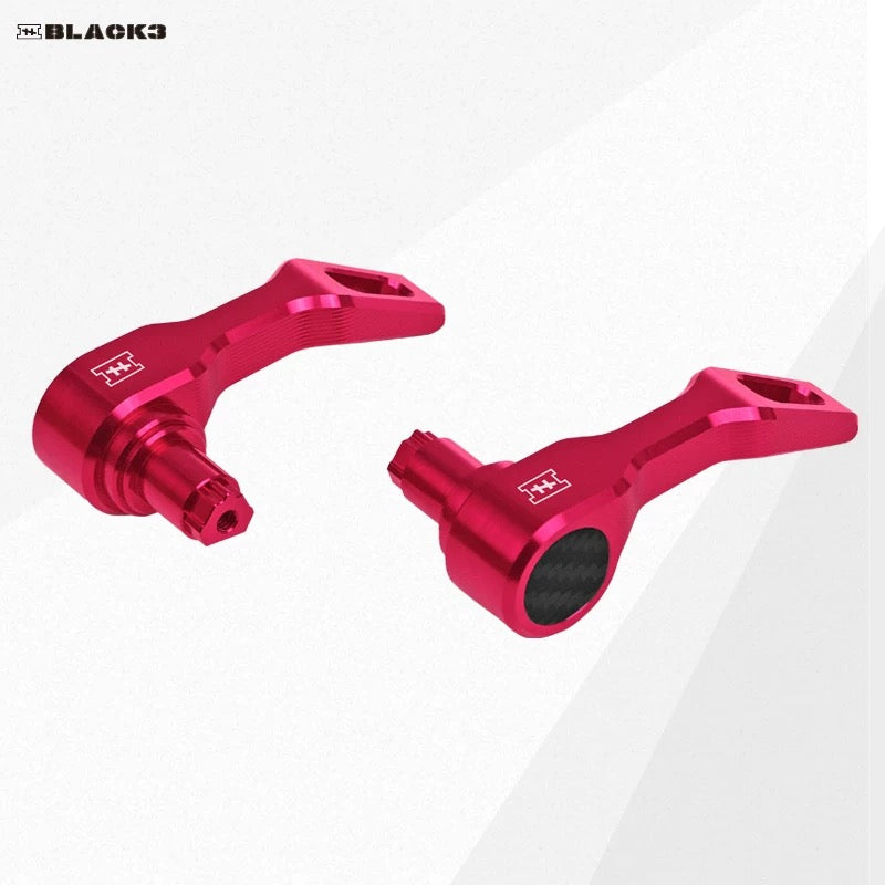 CNC saddlebag switch for Harley-Davidson Touring, side profile