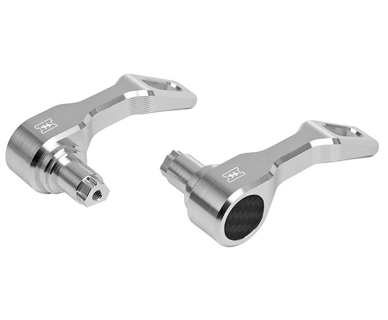 CNC saddlebag switch for Harley-Davidson Touring, alternate angle