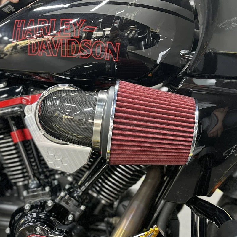 Black3 Mushroom Head Air Intake Filter Kit – K&N Reusable Core