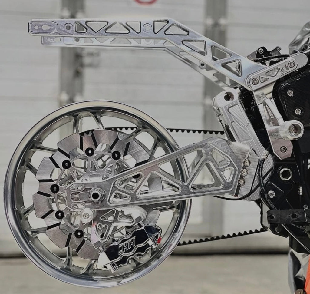 Black3 Performance Softail Swingarm