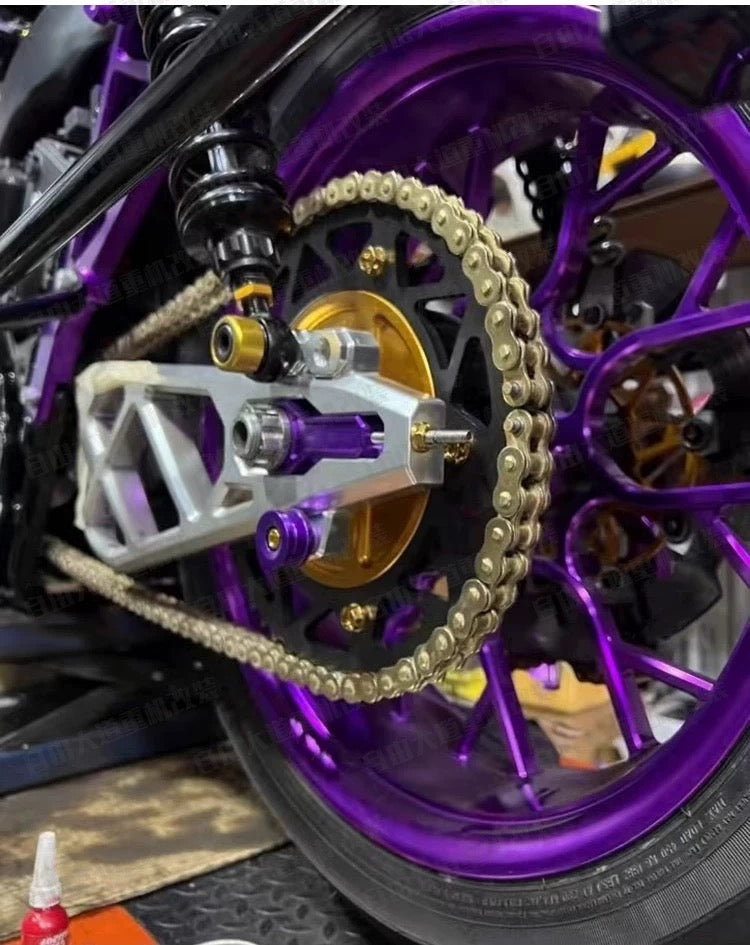 chain drive conversion kit for Harley-Davidson, product front view