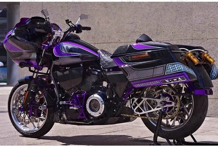 chain drive conversion kit for Harley-Davidson, close-up