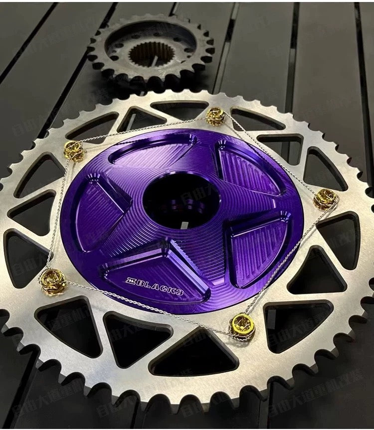 chain drive conversion kit for Harley-Davidson, detail view