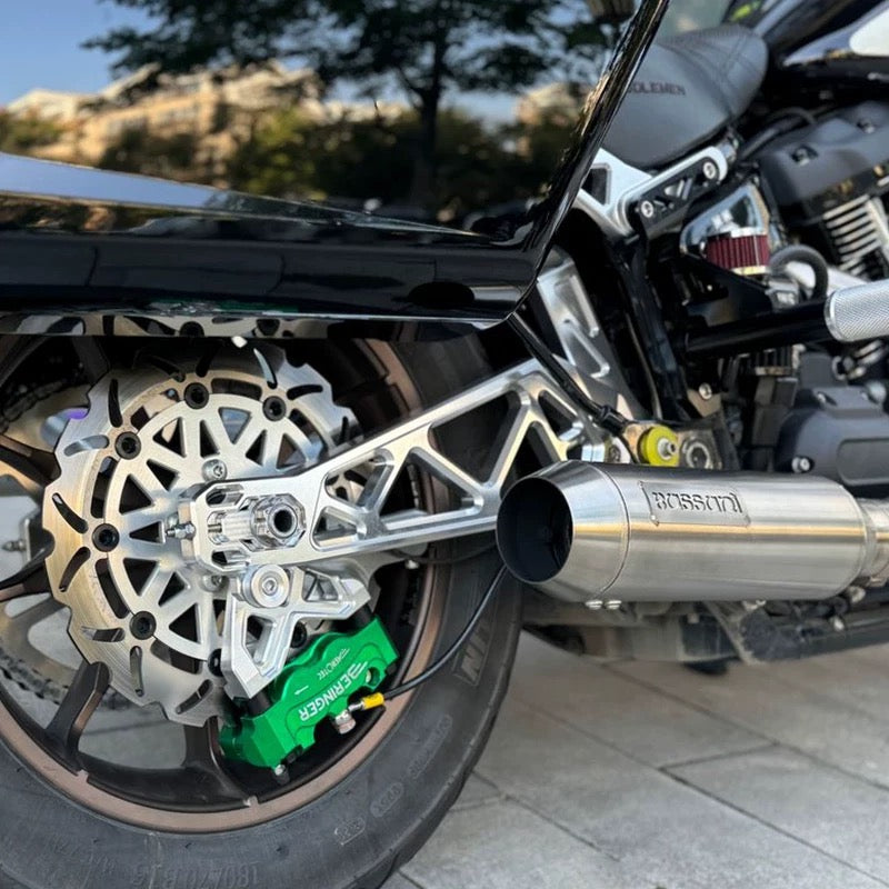 Black3 Performance Softail Swingarm