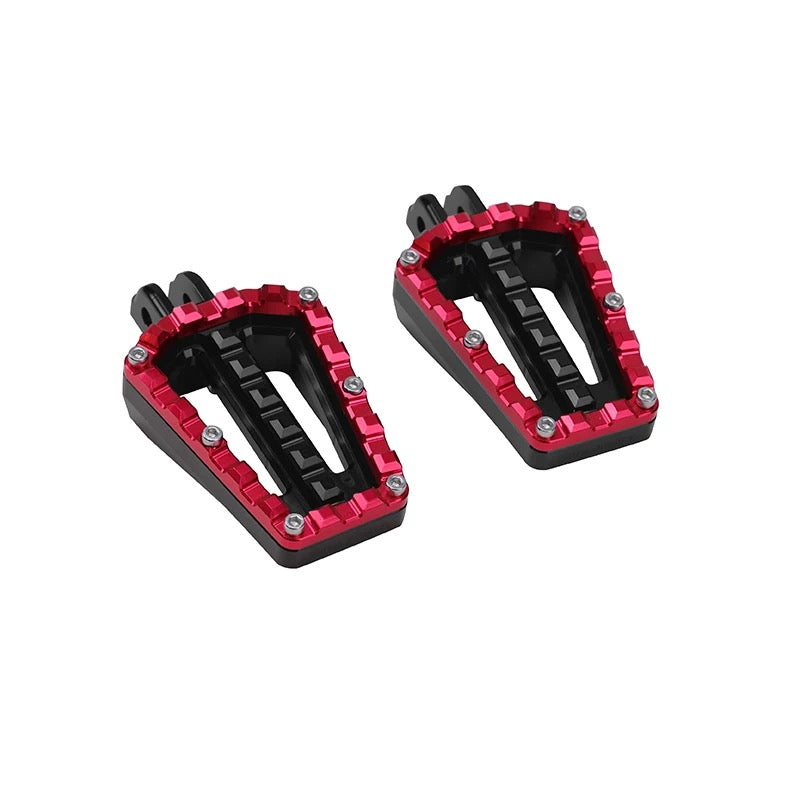 CNC billet footpegs for Harley-Davidson, rear view