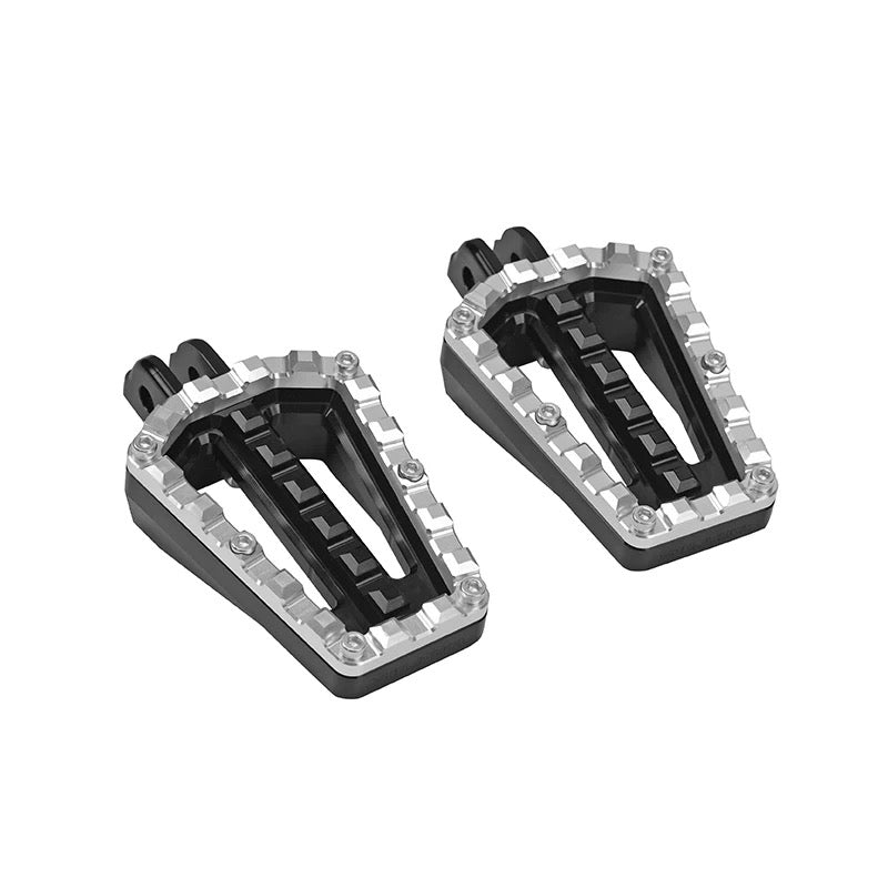 CNC billet footpegs for Harley-Davidson, top view