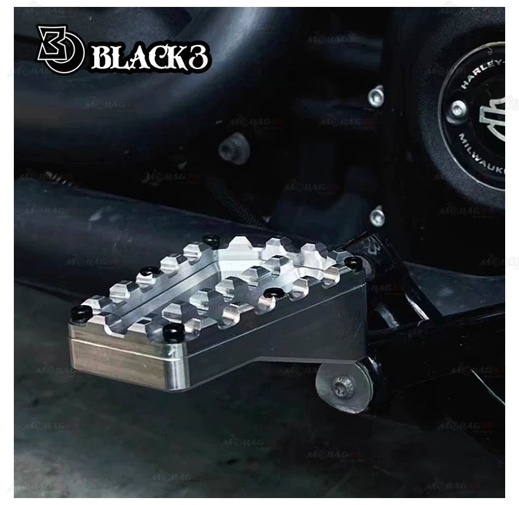 CNC billet footpegs for Harley-Davidson, product front view