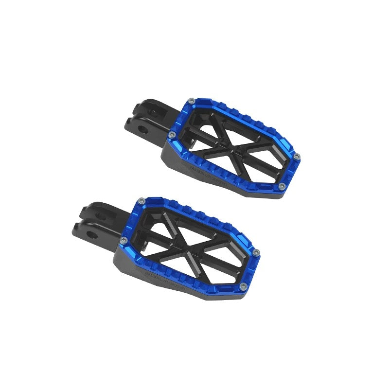 Chocolates series CNC footpegs for Harley-Davidson, top view
