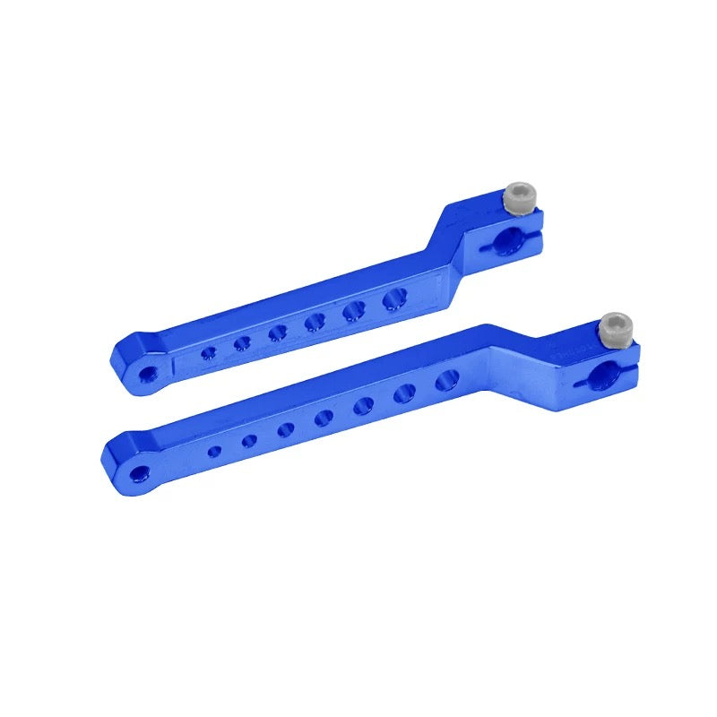 CNC heel toe shifter arm for Harley-Davidson, top view