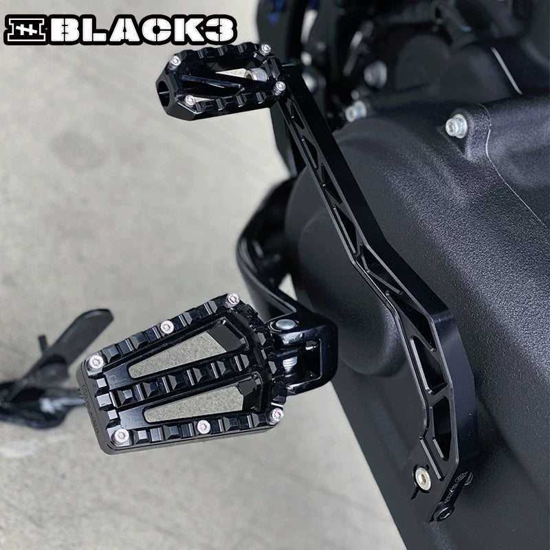 CNC mechanical arm shift lever for Harley-Davidson, side profile