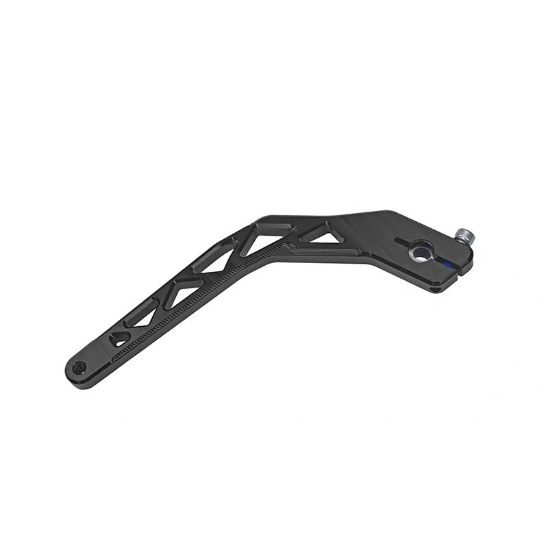 CNC mechanical arm shift lever for Harley-Davidson, alternate angle