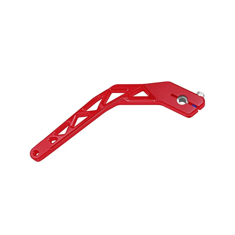 CNC mechanical arm shift lever for Harley-Davidson, rear view