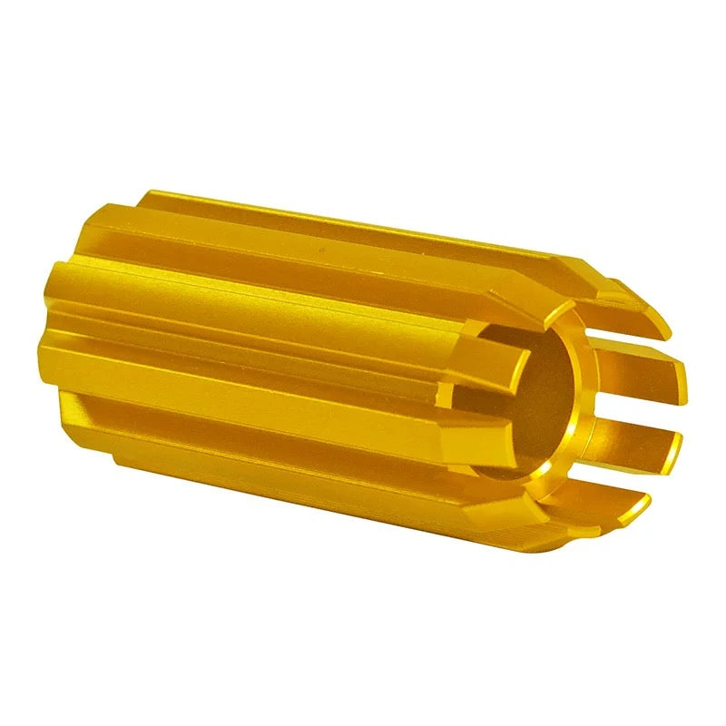 Flash Hider turbojet shift peg for Harley-Davidson, side profile