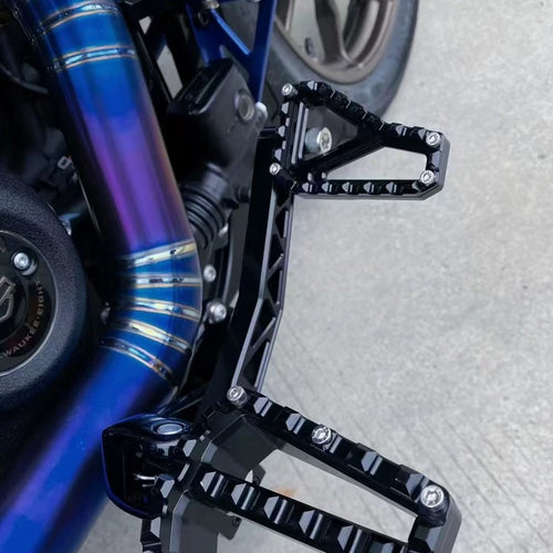 Chocolates series CNC brake pad for Harley-Davidson, detail view