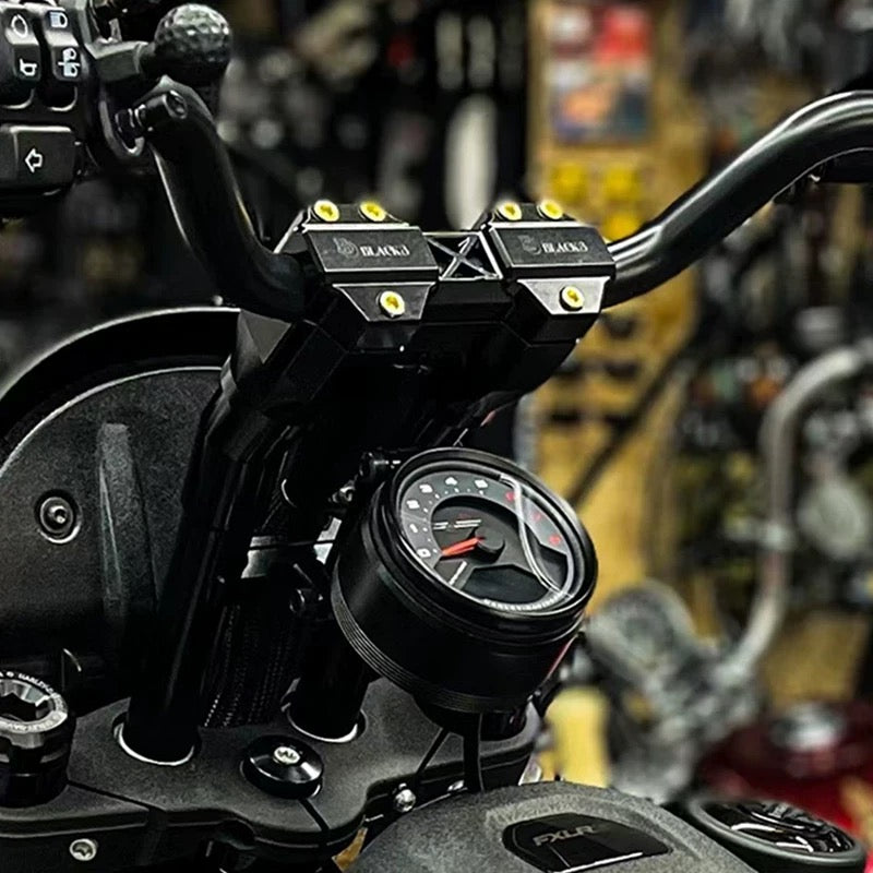 CNC gauge bezel for Harley-Davidson FXLRS Low Rider S, product front view