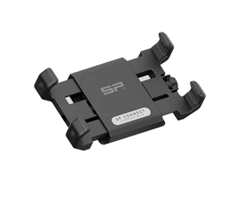 CNC motorcycle phone mount bracket for Harley-Davidson, rear view