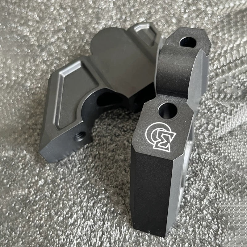 CNC handlebar riser for Harley-Davidson Sportster S, product front view