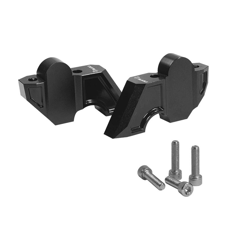 CNC handlebar riser for Harley-Davidson Sportster S, close-up