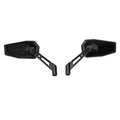 carbon fiber mirrors in 3K weave for Harley-Davidson, alternate angle