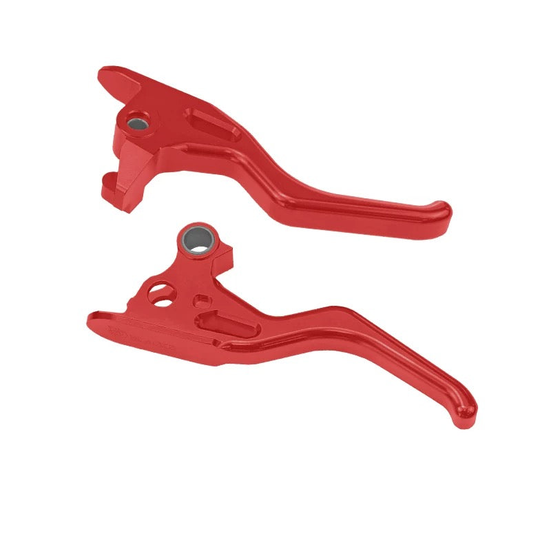 CNC short hand levers for Harley-Davidson Softail and Touring, top view