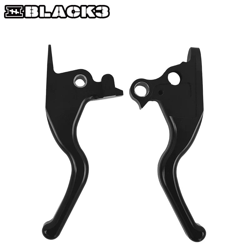 CNC short hand levers for Harley-Davidson Softail and Touring, product front view