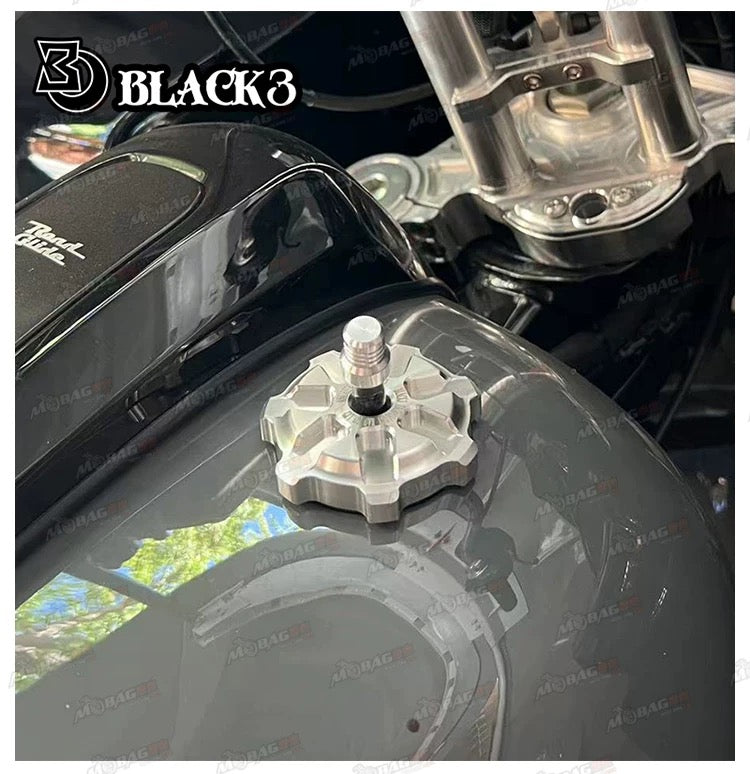 Black3 7-Spoke Gas Cap