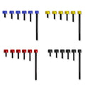 multi-color CNC engine screws for Harley-Davidson, product front view