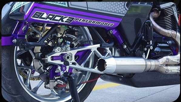 Black3 Touring Rear Radial Caliper Mount