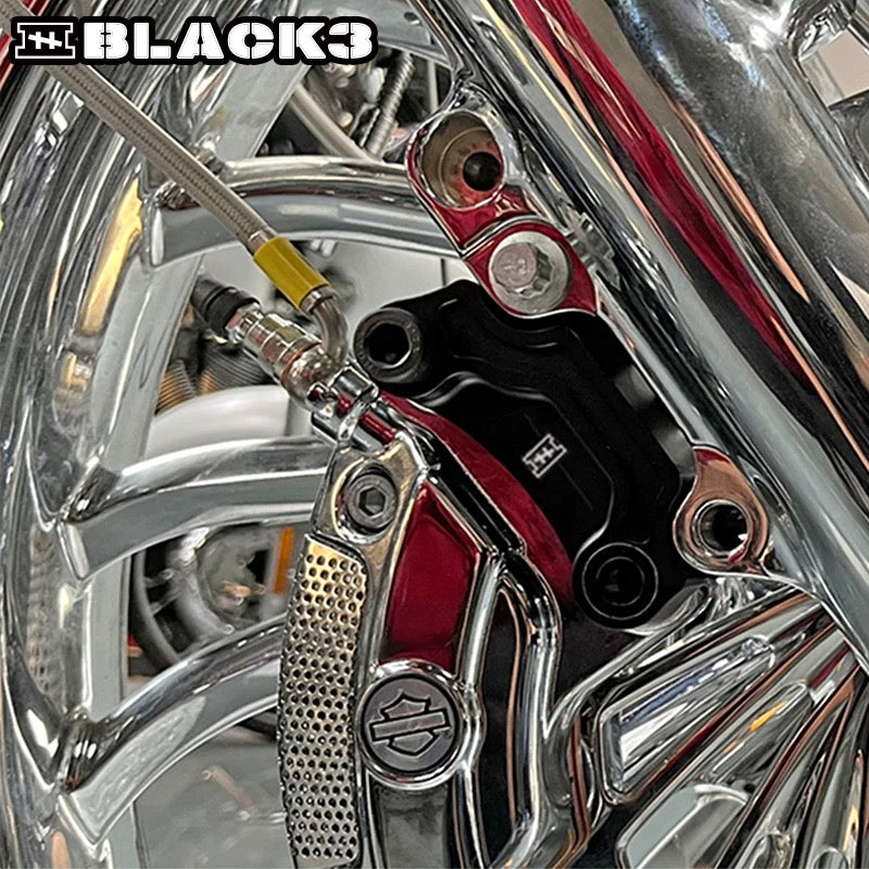 13 inch rotor adapters for Harley-Davidson Touring, detail view
