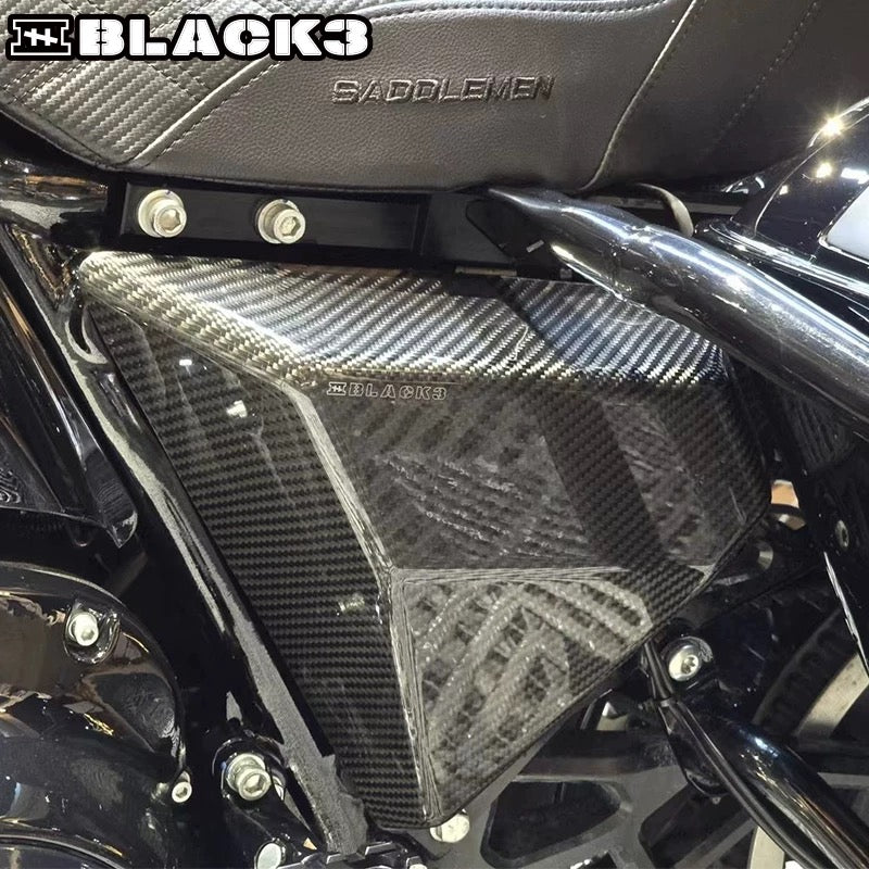 performance touring subframe tail for Harley-Davidson, top view