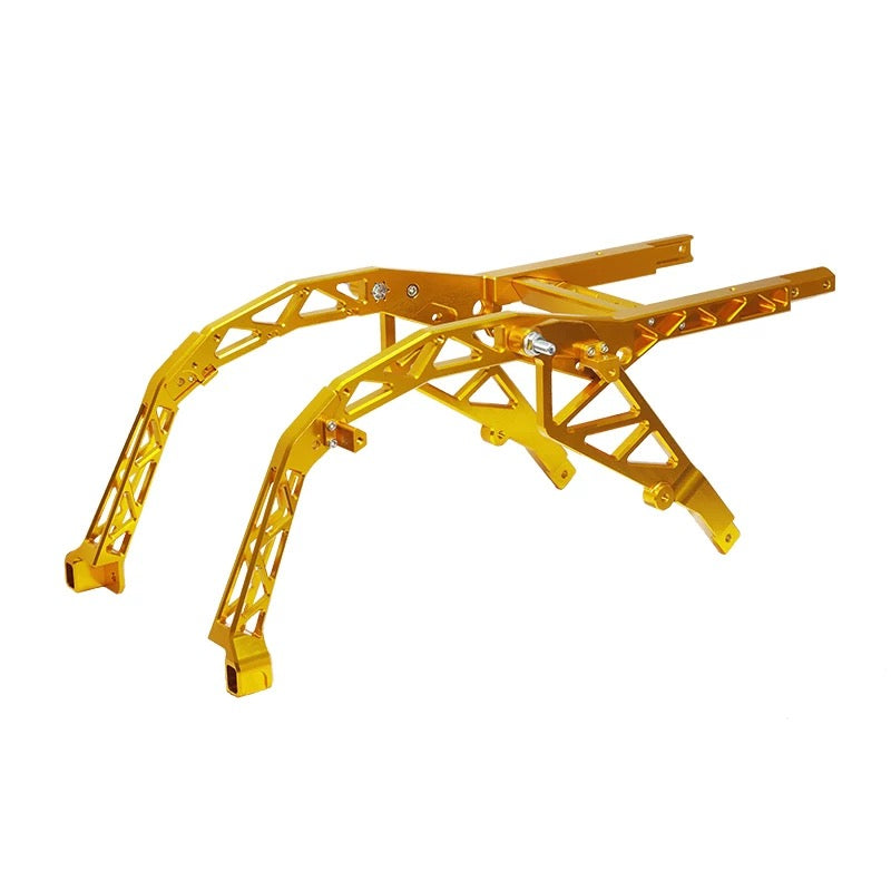 performance touring subframe tail for Harley-Davidson, side profile