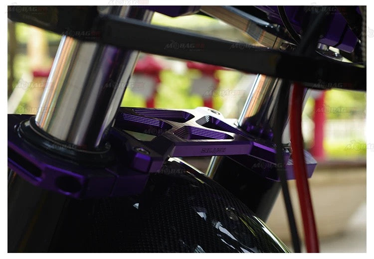 CNC fork brace for Harley-Davidson Touring, product front view