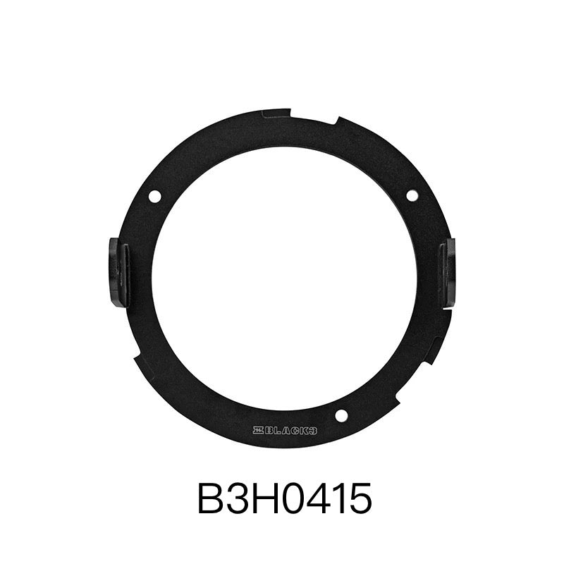 Baja Designs lamp bracket for Harley-Davidson, side profile