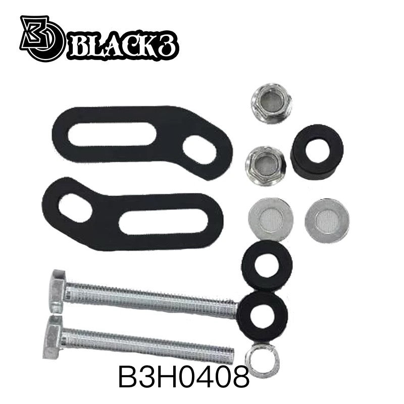Baja Designs lamp bracket for Harley-Davidson, installed view