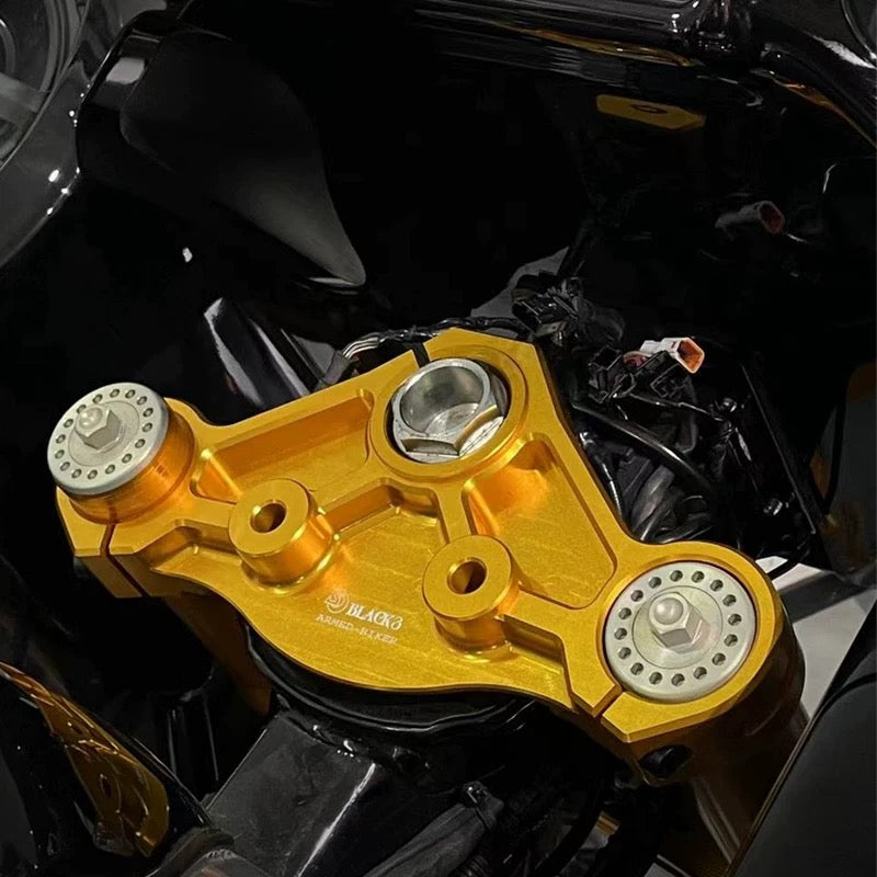 6-degree triple trees for Harley-Davidson Touring, product front view