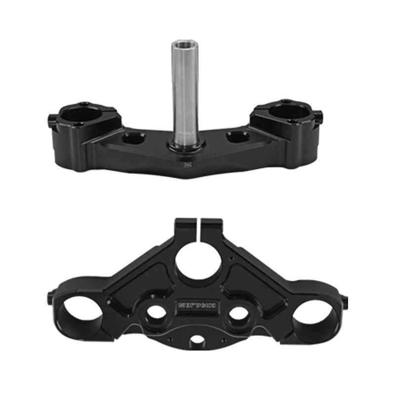 6-degree triple trees for Harley-Davidson Touring, side profile