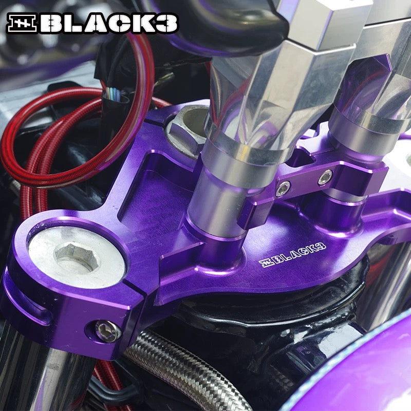 Black3 Touring Triple Trees Kit