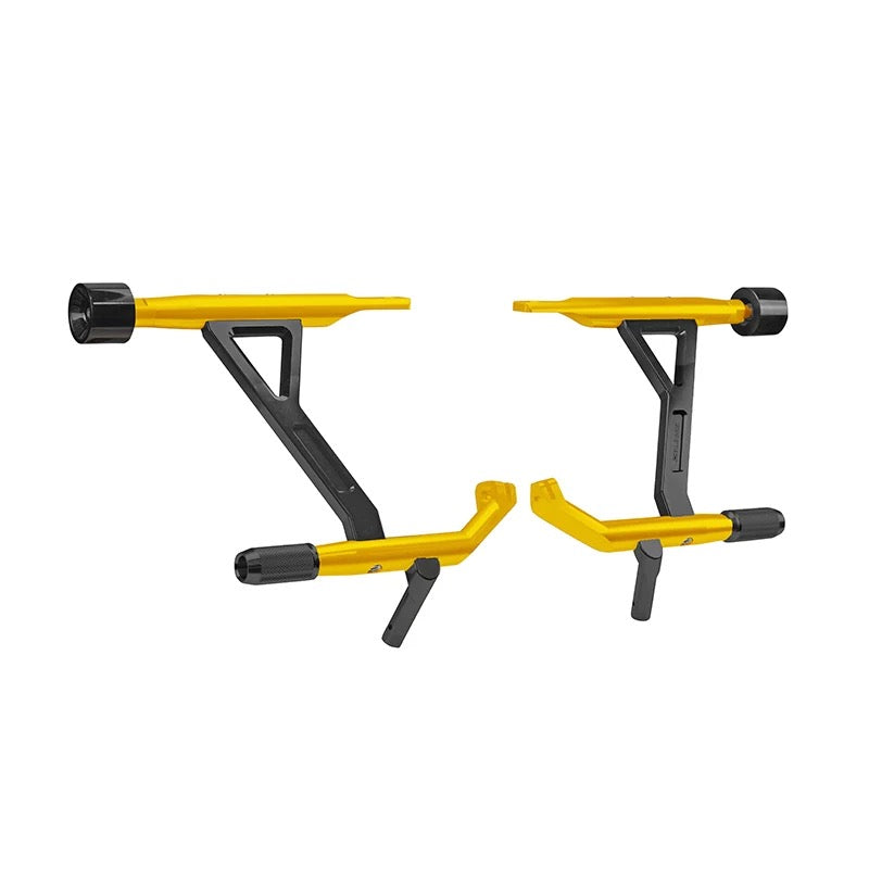 aluminum rear crashbar for Harley-Davidson Touring, detail view