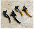 adjustable three-finger racing lever for Harley-Davidson, product front view