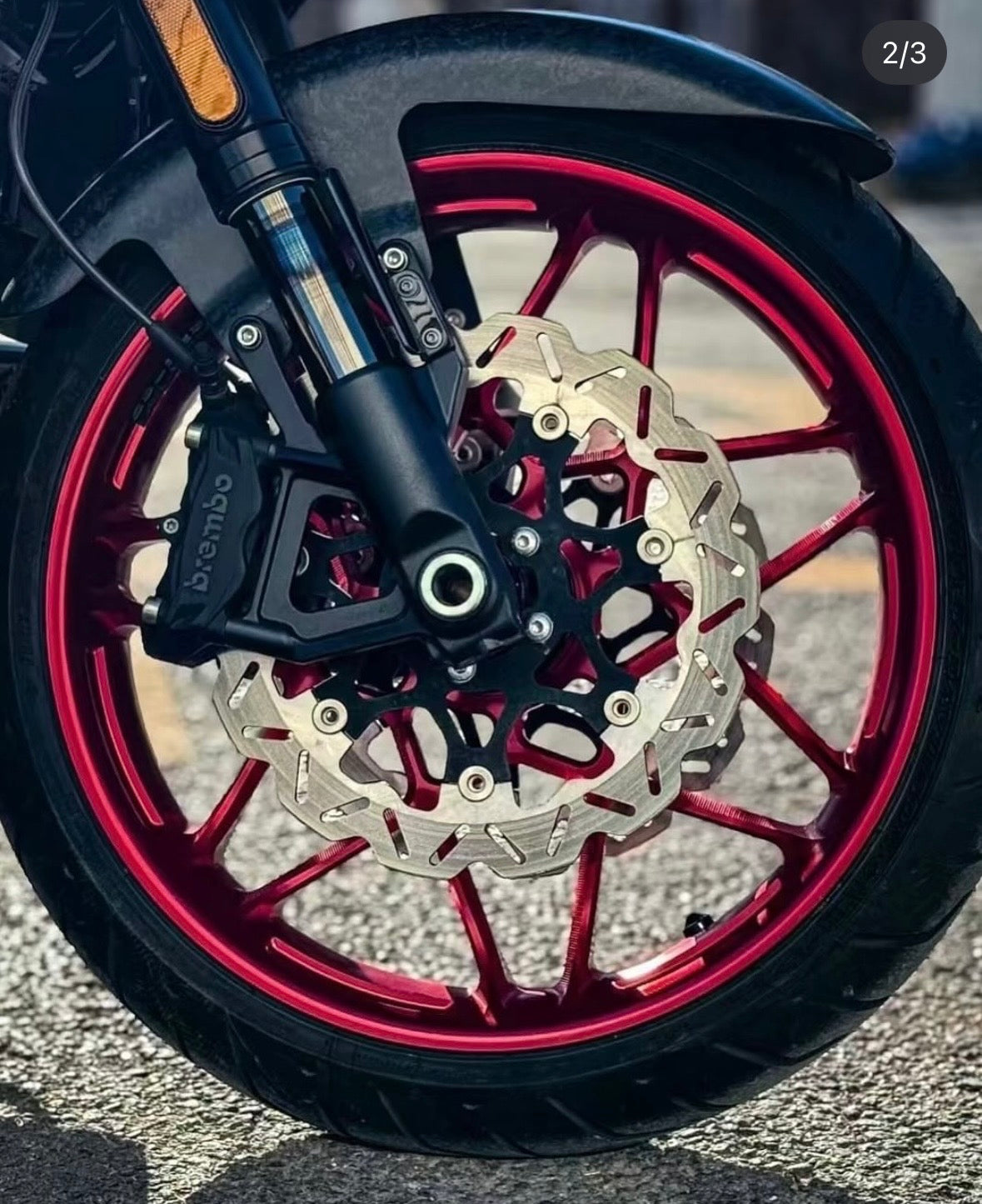 Black3 7-Spoke Wheel