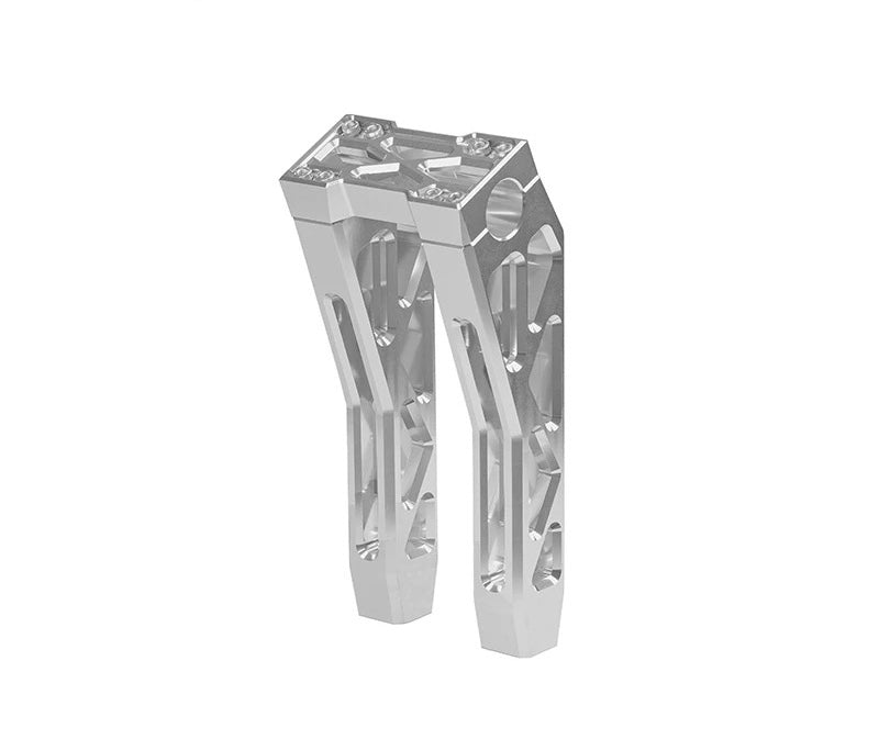 T800 CNC hollow handlebar riser for Harley-Davidson, top view
